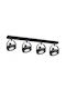Light Home Spot with 4 Lights and with Socket GU10 in Black Color