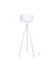 Light Home Φωτιστικό Δαπέδου με Ντουί για Λαμπτήρα E27 Λευκό