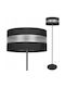 Light Home Lampa de podea cu Soclu pentru Bec E27 Negru