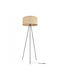 Light Home Stehleuchte H150cm. mit Fassung für Lampe E27 Weiß
