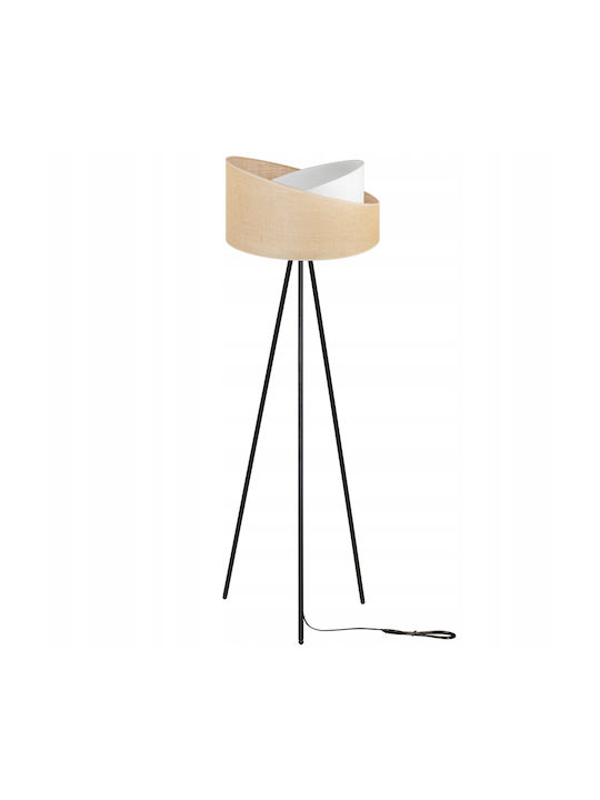 Light Home Lampa de podea Î145cm. cu Soclu pentru Bec E27 Alb