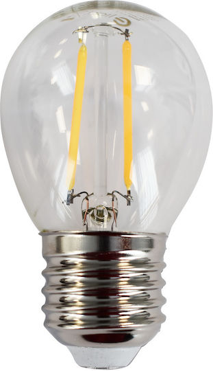 Eko Light Bec LED 2W pentru Soclu E27 și Formă G45 Alb cald 140lm