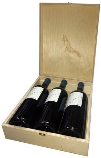 Kir Yianni Blue Fox Red Luxury Box 3 Bottles '21