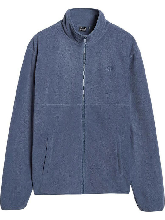 4F Мъжка Жилетка Fleece Син