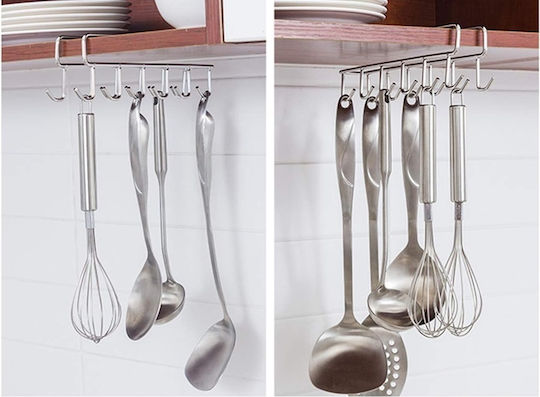 Cake Land Pendant Shelf Inox Grey