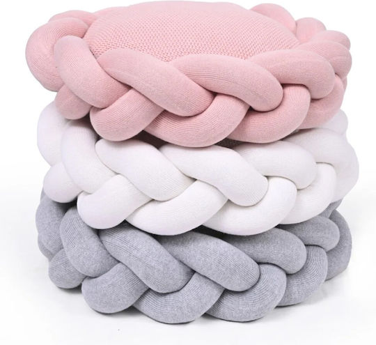 Liolios Home Sofa-Kissen Soft Grau 47x47cm
