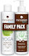 Messinian Spa Family Pack Bubble Bath Gel with Aloe Vera & Jasmine Scent 300ml