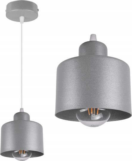 Light Home Ρυθμιζόμενο Κρεμαστό Φωτιστικό Μαύρο