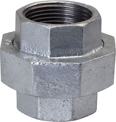 Cuplaj Dublu Drept 6/4" Galvanizat U1 Nr 48 Nr 330 Opal
