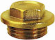 Korek Twist 1/2'' Brass