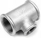 Galvanized Reducing Tee 2x1/2x2 Inches