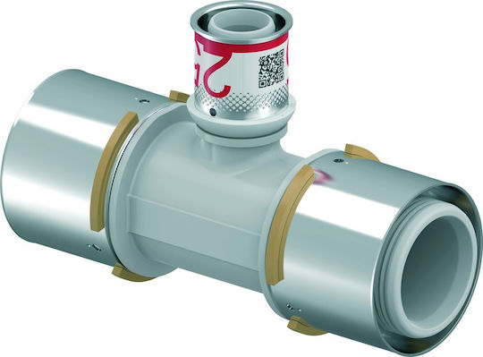 Ppsu Reducing Tee 50-25-50 Uponor S-press