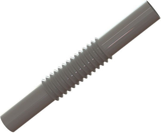 Corrugated Verbindung Elektrische Installationsrohre Fi-18 Graue Packung 100 Stück Onnline