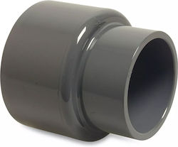 PVC-U Reduziermuffe 63/50 Mm x 50/40 Mm
