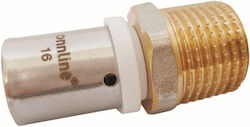Conector Crimpat Gz 32mm X 1 1/4 Onnline