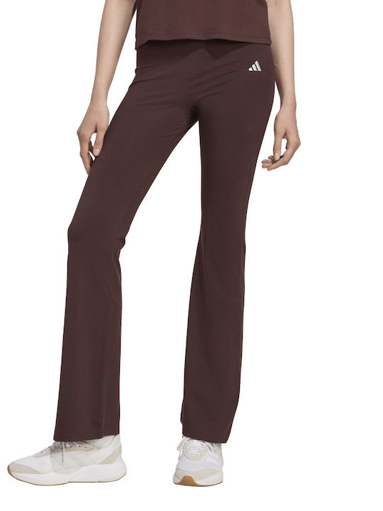 Performance Training Damen Langleggings Hohe Taille Braun