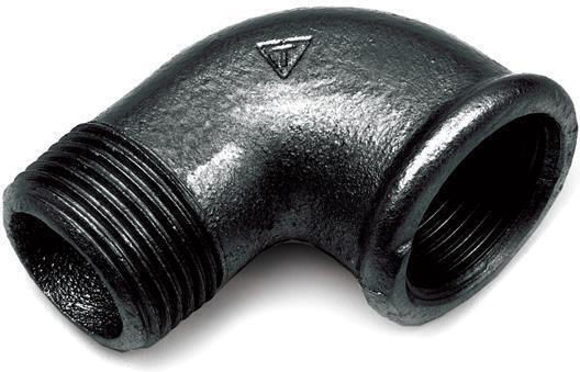 Cot Negru 1/2 Inch Dn15 90 Grade