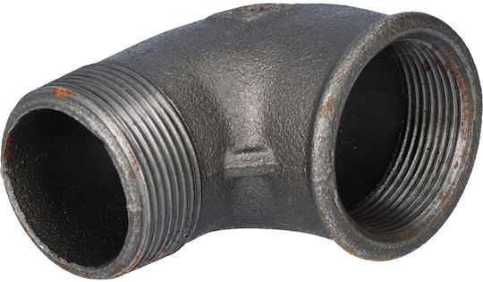 Threaded Pipe Elbow Fitting Wz 6/4" Black A4 No 7 No 92 Opal