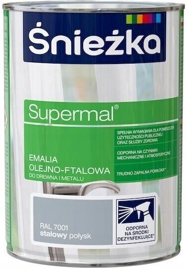 Śnieżka Supermal Steel Gloss 7001 0.8l