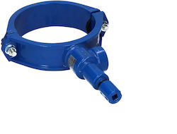Connection Tapping Sleeve Dn225x50 PVC PE Тръбни Гробове Само-пробивни PN10 Вода GJL-Сив Чугун