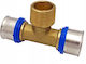 Pex Tee 26x3/4x26 Gz Clamping Radopress