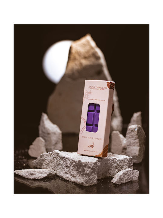 Eros Candles Fragrance Wax Melt with Fragrance Lavender 70gr