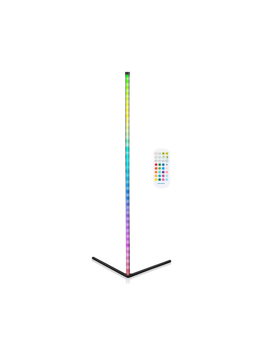 Grundig LED Floor Lamp H140cm. with RGB Light Black