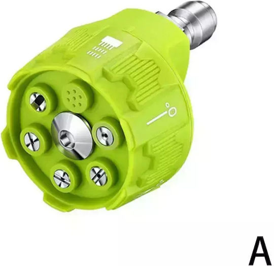 Pressure Washer Nozzle 6 1 1/4" Laboratory Connection Pressure Up to 4000 Psi Nozzles 0° 15° 25° 40° Dimensions 6cm/2.36in Orifice 1.2cm/0.47in