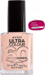 Avon Ojă Pentru Unghii Cu Gel Uscare Rapidă Fun N Fuchsia