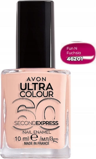 Avon Schnell Trocknender Gel Nagellack Fun N Fuchsie