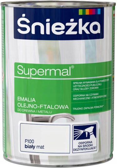 Śnieżka Supermal Alb Matt 0.8l
