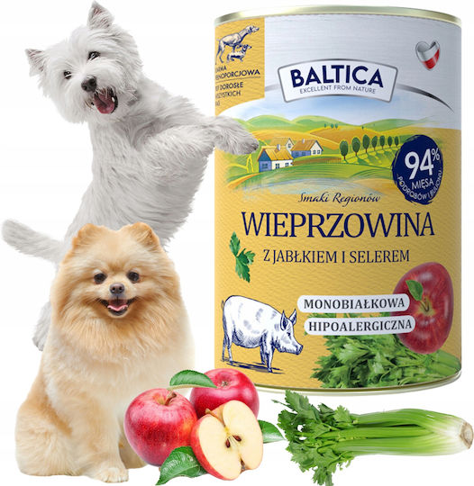 Baltica Nassfutter Hunde Dit mit Fleisch und Schweinefleisch ohne Getreide  400gr | Skroutz Germany