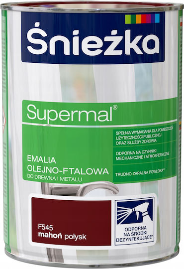 Śnieżka Supermal Mahogany Gloss 0.8l