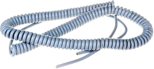 Lapp Group Σπιράλ Τηλεφωνικό Καλώδιο RJ11 6P4C Γκρι (70002688)