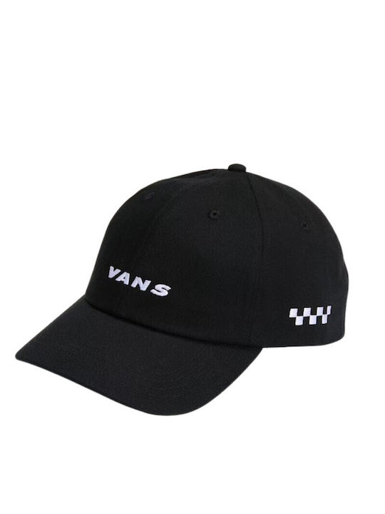 Vans Джокей Check Side С Извит Козирка Черен Черен-vn000qa6blk1-black