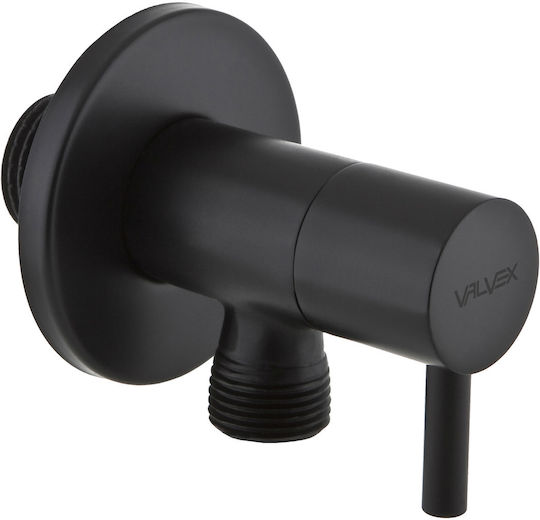 Vega Black Angle Valve Ceramic Head 1 2-3 8