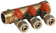 Pex Distributor 1x16 3 Sections Hot Water Cwu