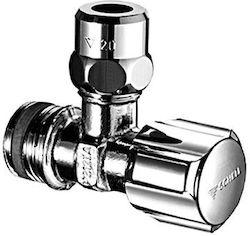 Comfort 3/8" Eckventil Regulierventil Chrom Kurz Ohne Asag