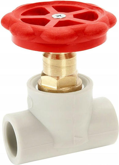 Ppr Pn25 Robinet Drept Cu Pâlnie 32 Mm