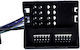 Quadlock-iso Radio Adapter Connector Audi Skoda Seat Vw
