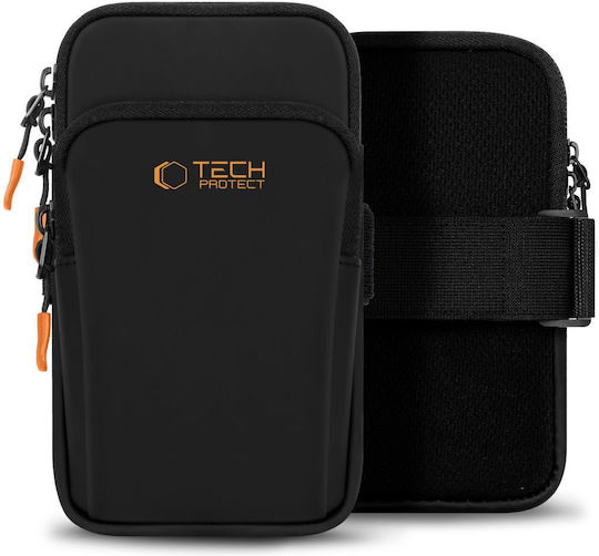 Tech-protect M7 Bandă Sport Universală Negru Portocaliu