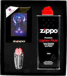 Zippo Star Girl Запалка Подаръчен Комплект No1