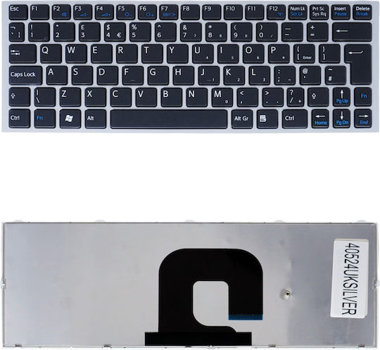 Плaтоп Клавиатура Keyboard Sony Vaio A1842702a Nsk-sc2sw Vpc-yb Vpc-ya 148965731 Код 40524uksilver