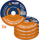 Schleifscheibe Stahl Glob Tools 230x2,0x22,23mm