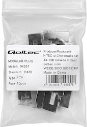 Qoltec 54557 RJ-45 Stecker 10Stück