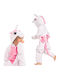 Pijama întreagă pentru copii Light Pink