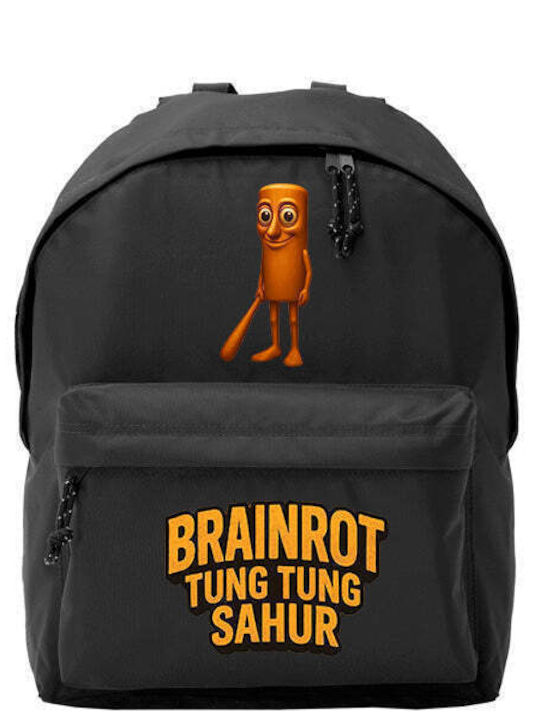 T-Shirt Universe Tasche Rucksack Schwarz
