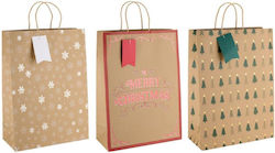 Atmosphera Xmas Geschenkverpackung Mehrfarbige Tasche