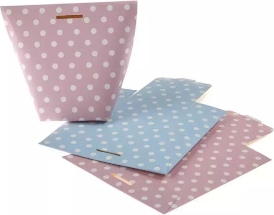 Polka dot Νκ320 Box for Gift Pink 12x6x10cm.