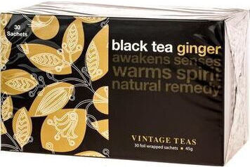 Vintage Teas Μαύρο Τσάι 30 Φακελάκια 1.5gr